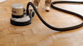 Polishing parquet floor | Wood Floors Polished